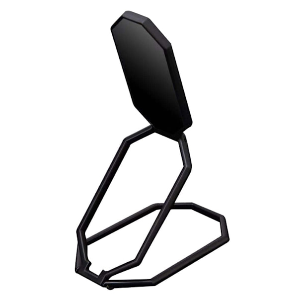 Universal drejelig fingerring til telefon og tablet - Helt Sort Black