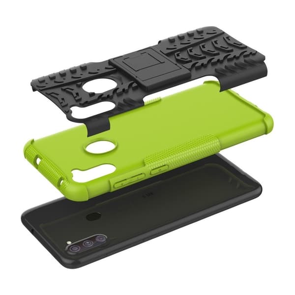 Offroad kuoret - Samsung Galaxy A11 - Vihreä Green