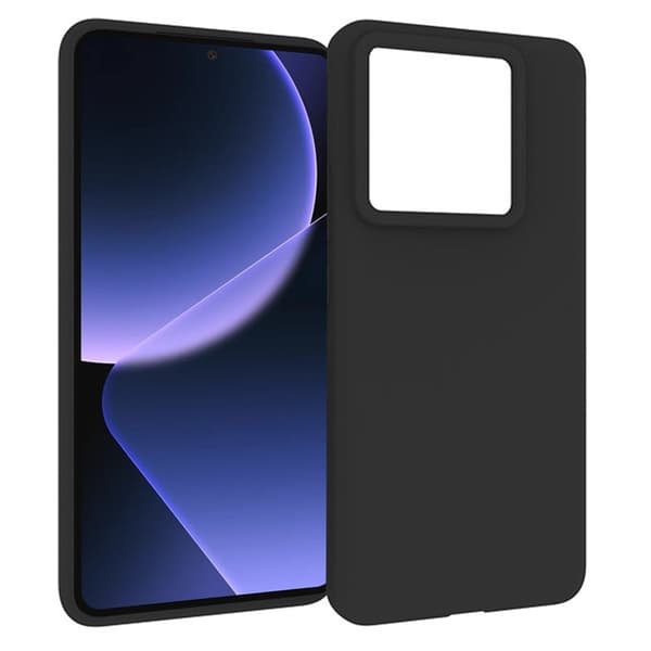 Mykt og matt deksel for Xiaomi 14T Pro - Transparent Black