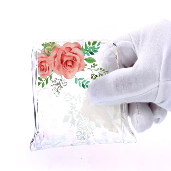 Huawei Honor 7A mobilskal silikon tryckmönster - Rosa blomma Rosa