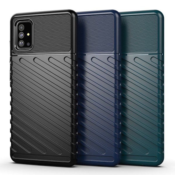 Thunder Samsung Galaxy A51 kuoret - Musta Black