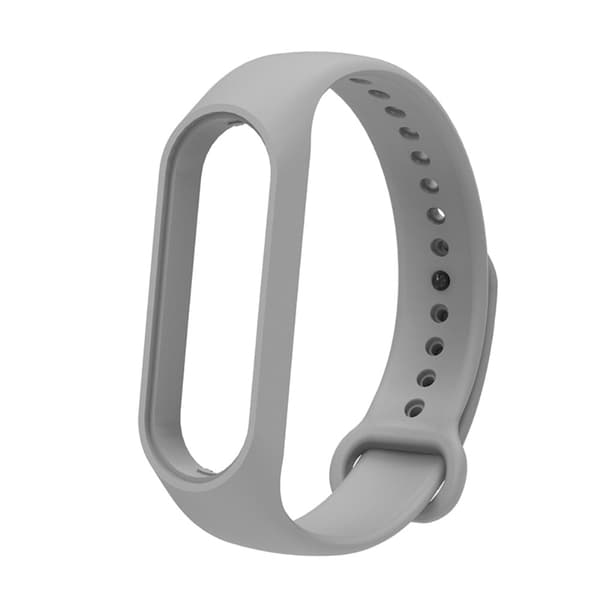 Xiaomi Mi Band 7 klokkerem i silikon - Grå Silver grey