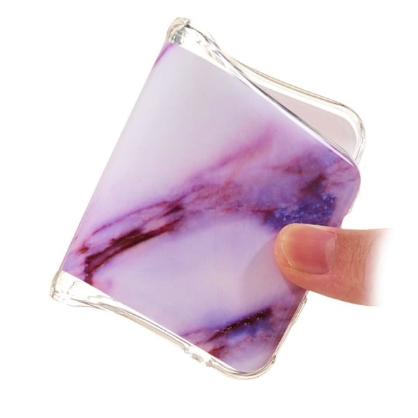 Marble Samsung Galaxy S22 Ultra Suojakotelo - Violetti Purple