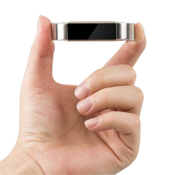 Milanese Rustfritt Stål Klokkereim For Fitbit Alta - Sølv Silver grey