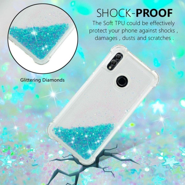 Huawei P Smart 2019 Shock absorbing fodral - Himmelsblå Blå