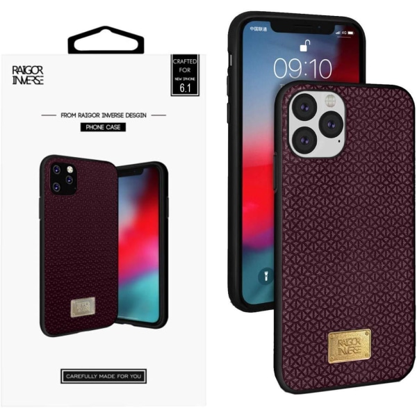 Raigor Inverse PARKER Cover for iPhone 11 Pro Max - Red Röd