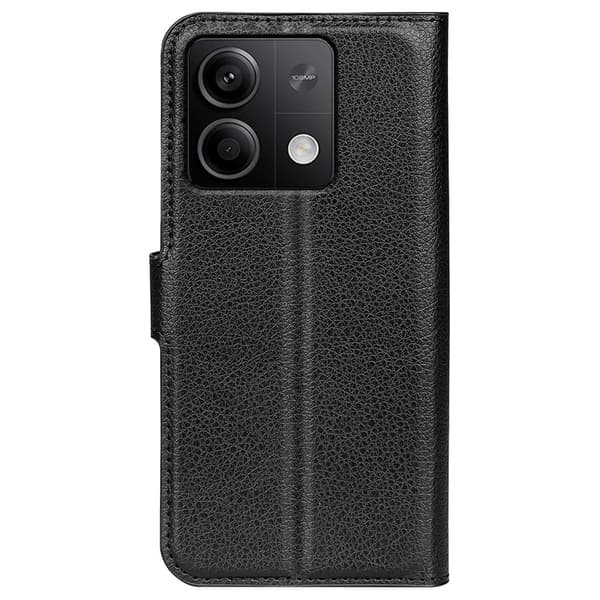 Klassisk Xiaomi Redmi Note 13 Flip Etui - Sort Black
