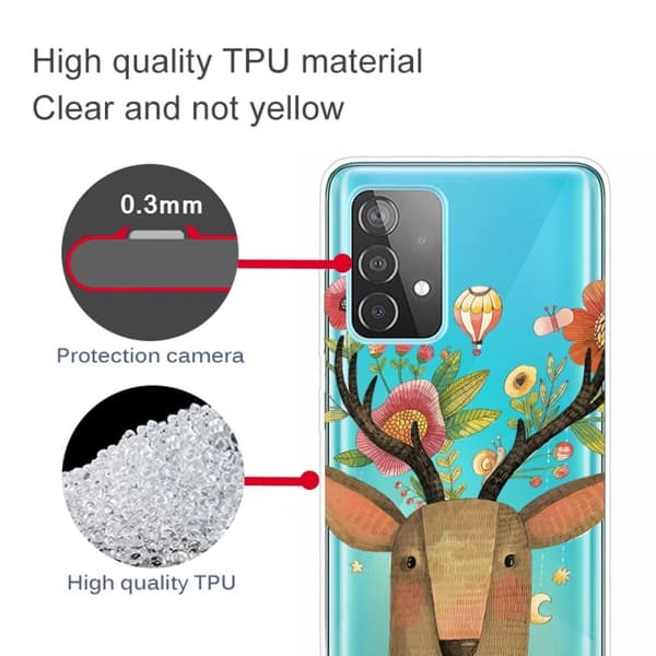Deco Samsung Galaxy A23 deksel - Hjort Brown