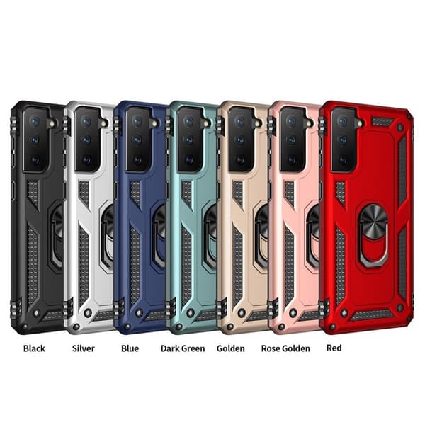 Bofink Combat Samsung Galaxy S21 FE Etui - Mørkegrønn Green