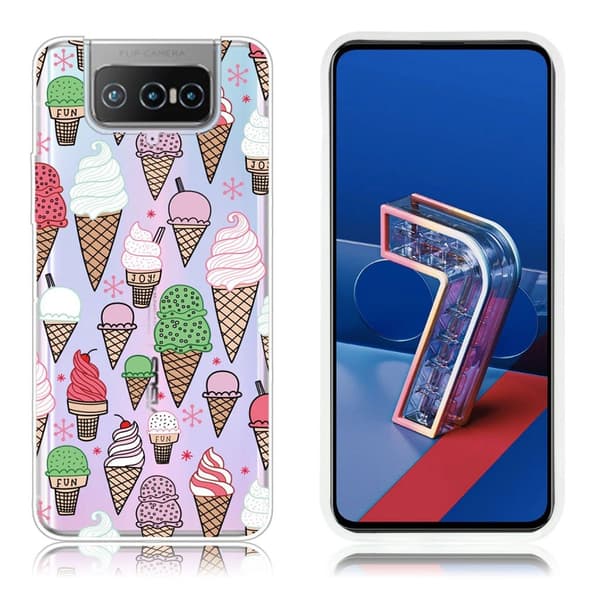 Deco Asus Zenfone 7 Pro cover - Flerfarvet Multicolor