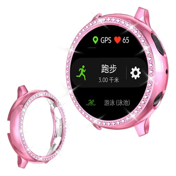 Samsung Galaxy Watch Active 2 - 44mm viileä rombikotelo - Pinkki Pink