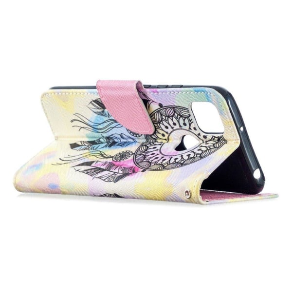 Wonderland Xiaomi Redmi 9C Flip etui - Dream catcher Multicolor