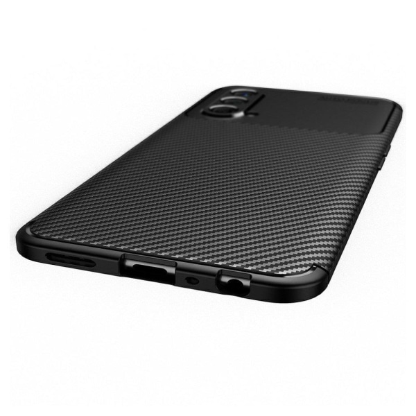 Carbon Shield OnePlus Nord CE 5G Suojakotelo - Musta Black