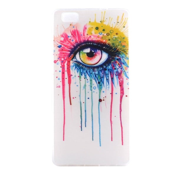 Westergaard Huawei Ascend P8 Lite Cover - Farverigt Øje Multicolor