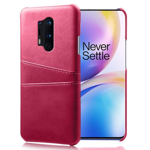 Dual Card Cover - OnePlus 8 Pro - Rose Pink