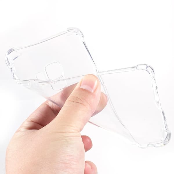 Lux-Case Airbag-deksel for Samsung Galaxy S9 Transparent