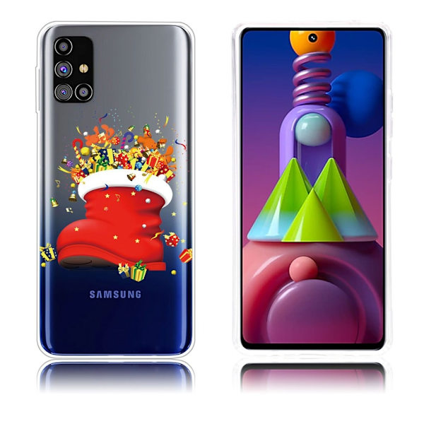 Juleveske til Samsung Galaxy M51 - Gaver Red