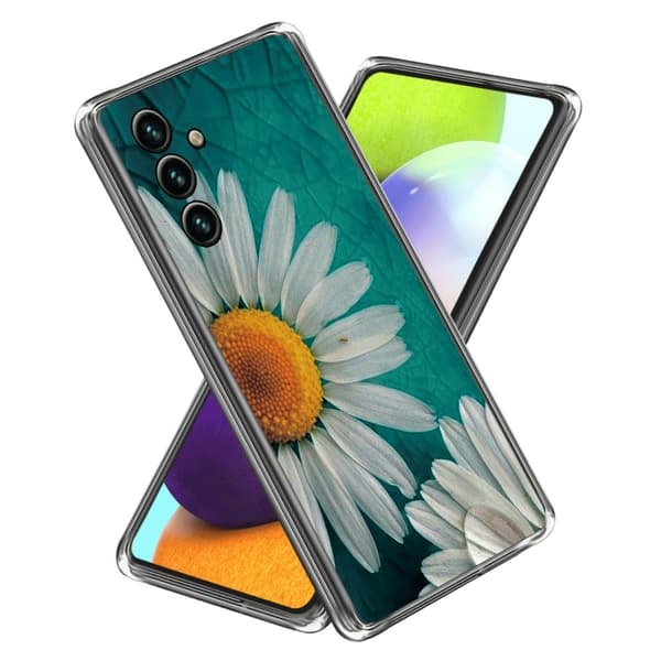 Deco Samsung Galaxy S23 FE cover - Marguerit Green