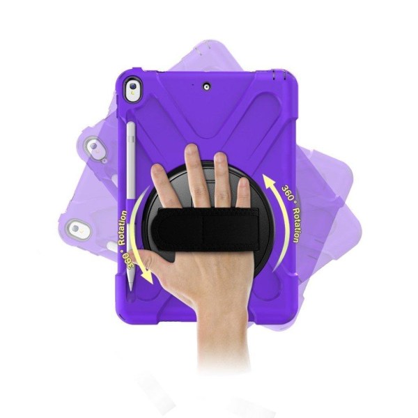 iPad Air (2019) 360 X-shape combo case - Purple Purple