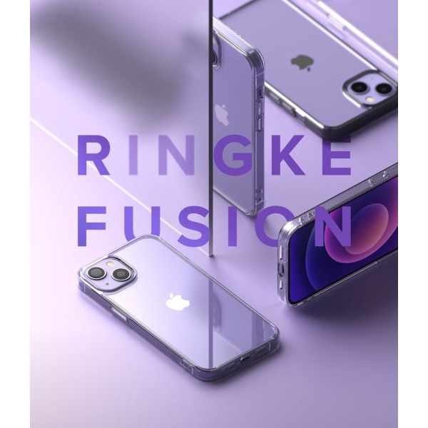 Ringke Fusion Matte iPhone 13 Mini - Klar Transparent