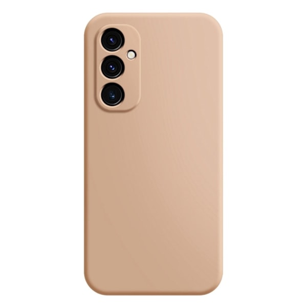 Avfasat gummerat droppskydd för Samsung Galaxy A34 5G - Orange Orange