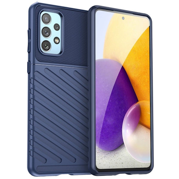 Thunder Samsung Galaxy A73 Etui - Blå Blue
