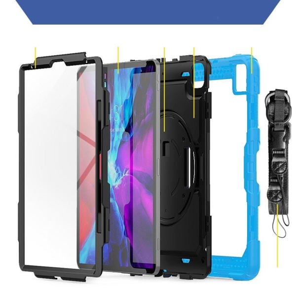 iPad Pro 12.9 inch (2020) / (2018) 360 swivel combo case - Baby Blue