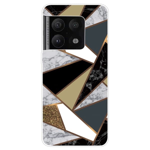 Marble OnePlus 10 Pro Etui - Earthly Klinkekule Fragmenter Multicolor