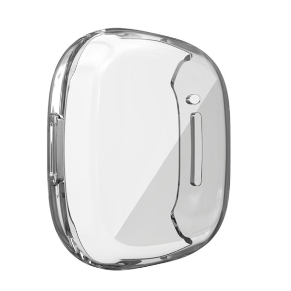 Fitbit Sense / Versa 3 round edge galvanisering etui - transparent Transparent