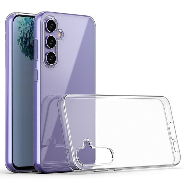 Ultrasmalt transparent fodral för Samsung Galaxy S23 FE Transparent