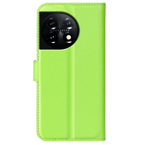 Klassisk OnePlus 11 Flip Etui - Grøn Green