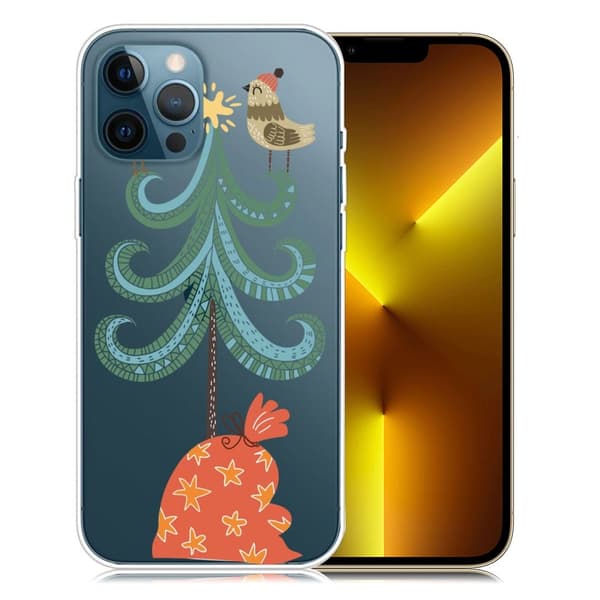 Juleveske til iPhone 13 Pro Max - Fugl På Tre Multicolor