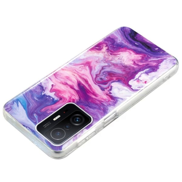 Marble Xiaomi 11T / 11T Pro Suojakotelo - Punainen Multicolor