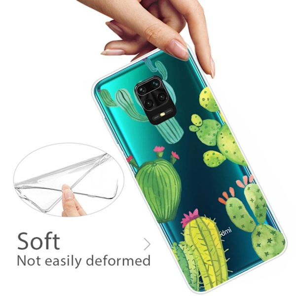 Deco Xiaomi Redmi Note 9 Pro / Note 9S / 9 Pro Max Cover - Kaktus Green