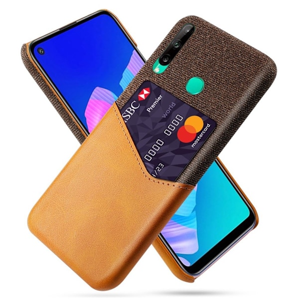 Bofink Huawei P40 Lite E Card Cover - Brun Brown