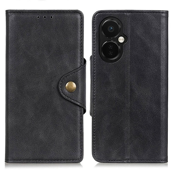 Alpha OnePlus Nord CE 3 Läppäkotelo - Musta Black