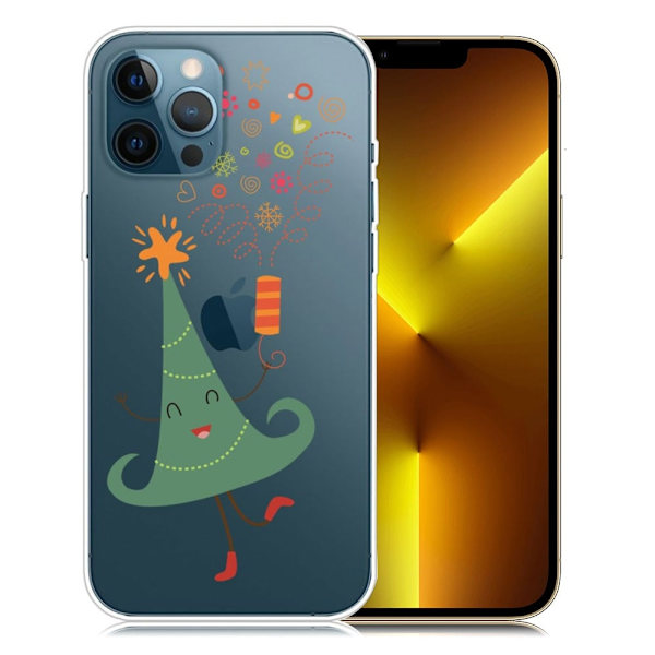 Juleveske til iPhone 13 Pro Max - Magisk Hatt Multicolor