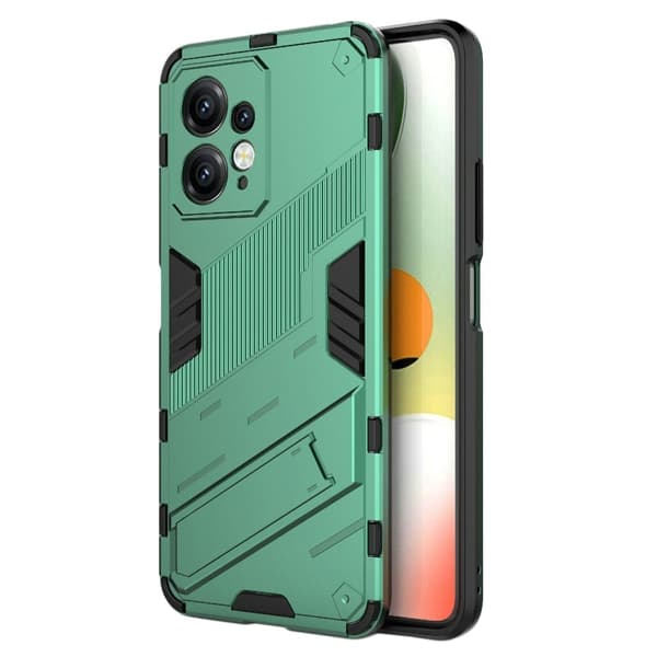 Stødsikker Hybrid Cover med A Moderne Touch til Xiaomi Redmi Note 12 - Grøn Green