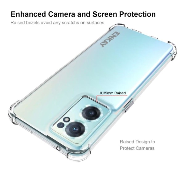 ENKAY clear drop-proof case for OnePlus Nord CE 2 5G Transparent