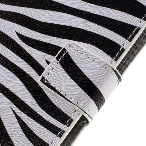 Huawei Y6 II lommeboketui av lær - Zebrastriper Multicolor