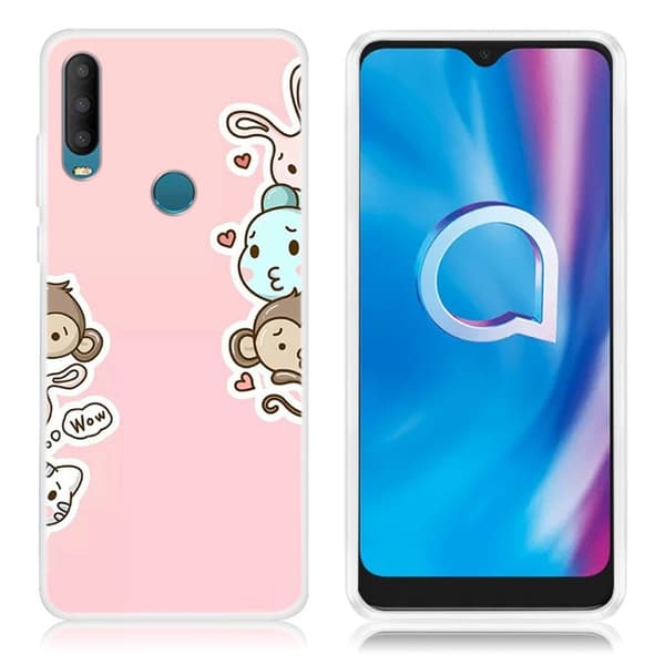 Deco Alcatel 1S (2020) etui - Abe Multicolor