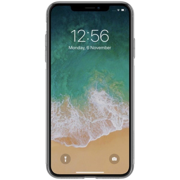 NILLKIN iPhone 9 Plus mobilskal silikon miljövänlig transparent - Grå Silvergrå