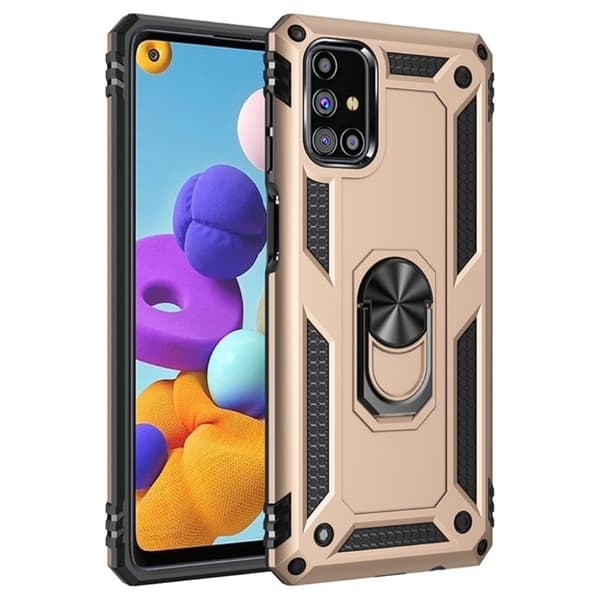 Bofink Combat Samsung Galaxy M31s kotelot - Kulta Gold