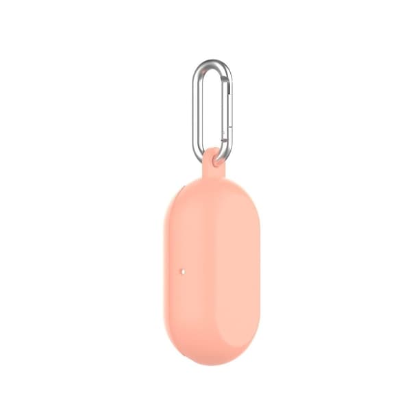 Samsung Galaxy Buds silikonfodral med krok - Rosa Rosa