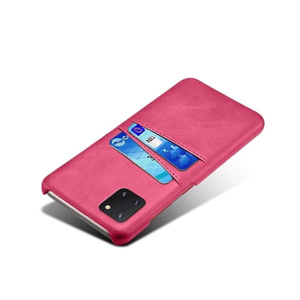 Dual Card Cover - Samsung Galaxy Note 10 Lite - Rose Pink