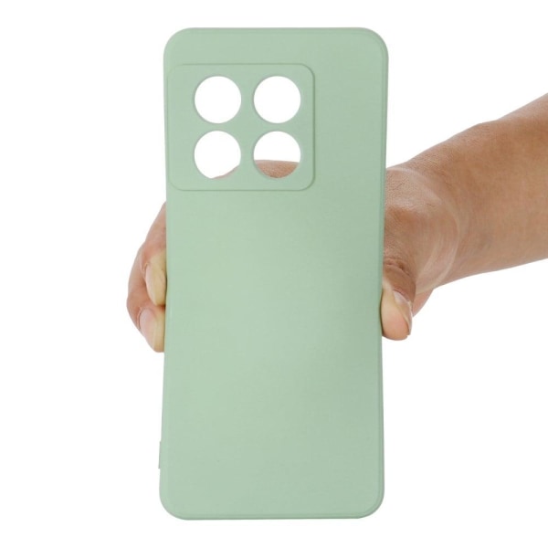 Matte Liquid Silikoni Suojakuori For OnePlus 10 Pro - Vihreä Green