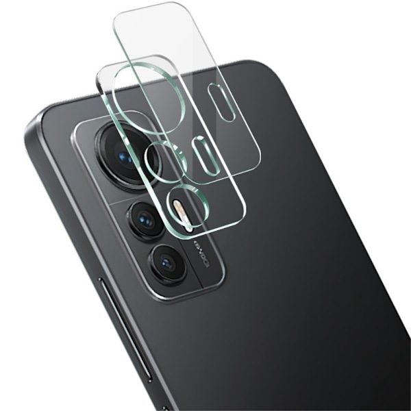 IMAK kameraskydd i glas med linsskydd i akryl för Xiaomi 12 Lite Transparent