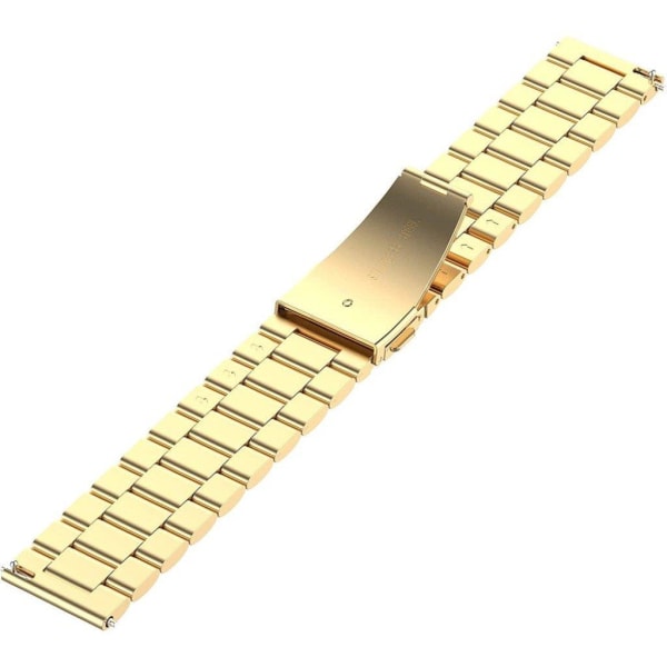 Garmin Vivoactive 4S durable stainless steel watch band - Gold Guld