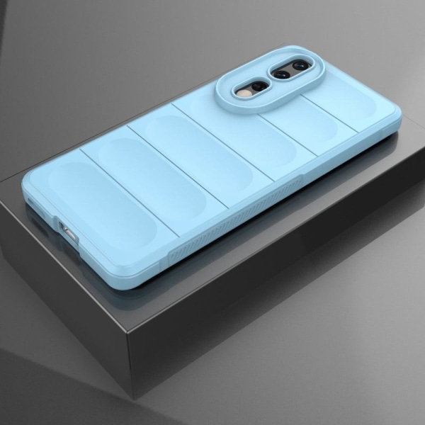 Soft gripformed cover for Honor 80 Pro - Baby Blue Blue