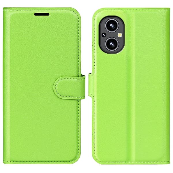 Classic OnePlus Nord N20 5G Flip Etui - Grøn Green